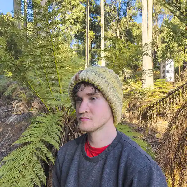 Naturally Dyed Beanie